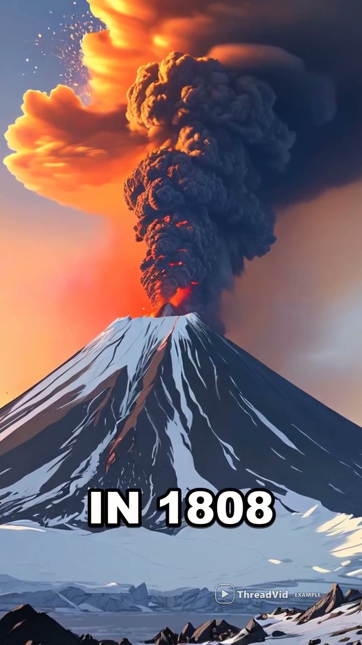 Generated frame from The 1808 Mystery Volcano